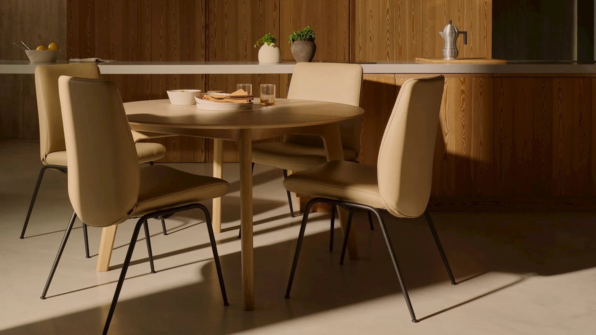 一緒に過ごす快適な食卓