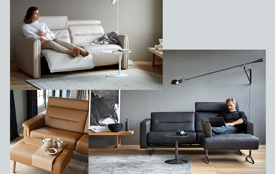 デザインと快適性を兼ね備えたソファ